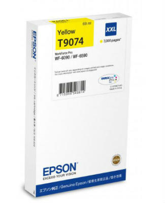 Epson C13T907440 (T9074) XXL Gelb Original-Tintenpatrone.