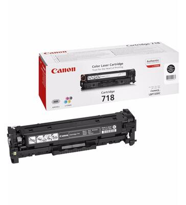 Canon CRG-718BK (2662B002)  Black Original Toner - LBP7200 (C)