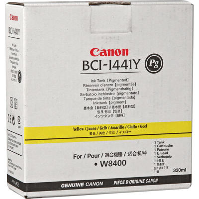 Canon BCI-1441Y (0172B001AA) Yellow Original Cartridge - W8400 / W8200PG