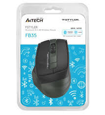 A4tech FB35 Fstyler Bluetooth+ 2.4Ghz Nano Optical 2000Dpi Green Wireless Mouse