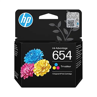 HP 7FP38UE (654) ColorART Kartusche - DeskJet 2