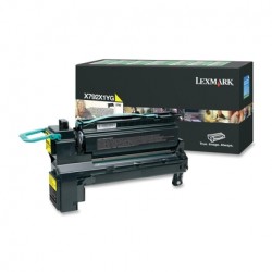 Lexmark X792X1YG Gelber Orjinaltoner — X792de
