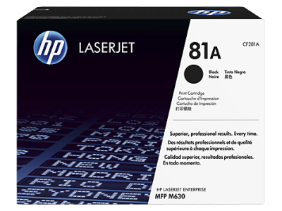 HP CF281A (81A) Siyah Orjinal Toner - M605 / M606