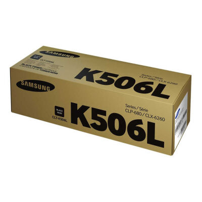 Samsung CLT-K506L/ELS Black Original Toner - CLX-6260 / CLP-680 (Damaged Box)