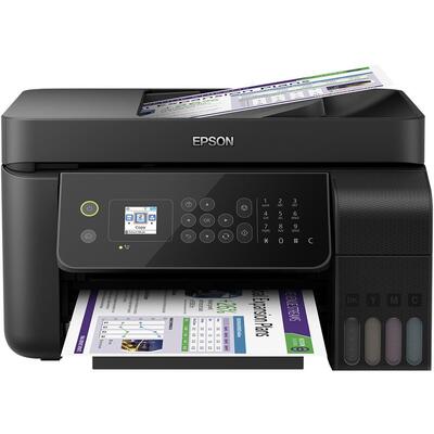 Epson EcoTank L5190 Scanner + Copier + Fax + Wi-Fi Direct + Colour Tank Printer (C11CG85403)