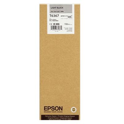 Epson C13T636700 (T6367) Açık Siyah Orjinal Kartuş