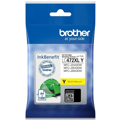 Brother LC472XL Y Sarı Orjinal Kartuş - MFC-J2340D