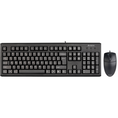 A4 Tech KM-72620D Siyah Kablolu Q Klavye & Mouse S