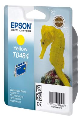 Epson C13T04844020 (T0484) Yellow Original Ink Cartridge - Stylus Photo R200 (U)