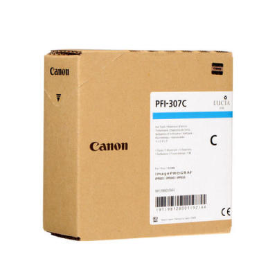 Canon PFI-307C (9812B001) Cyan Original Cartridge 9812B001- iPF830 / iPF840