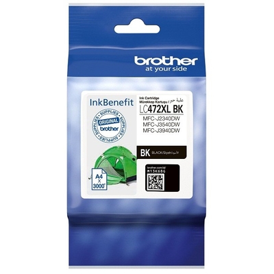 Brother LC472XL BK Black Original Kartusche - MFC-J2340DW / J3540DW