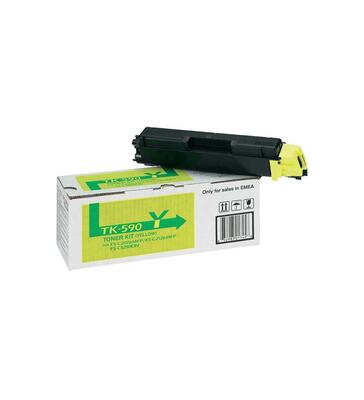 Kyocera TK-590Y Gelber Originaltoner - FS-C2026 / C2126