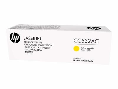 HP CC532AC (304A) Gelbe Originaltonerpatrone - LaserJet CP2025n