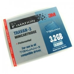 Imation 45578 Travan-3 (TR-3) 1.6 GB / 3.2 GB 228m Data Kartusche