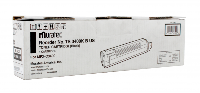 Muratec TS3400K Black Original Toner MFX-C3400 9,500 Pages
