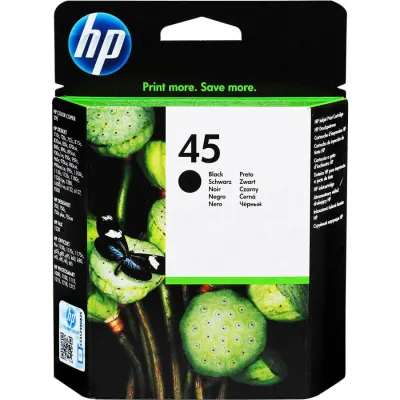 HP 51645AE (45) Black Original Cartridge - Deskjet 710c / 720c (Ex)