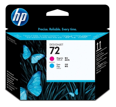HP C9383A (72) Kırmızı-Mavi Orjinal Kafa Kartuşu -