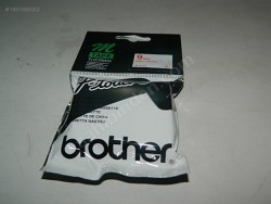 Brother M-K233 Beyaz Üzerine Mavi P-Touch Etiket 1