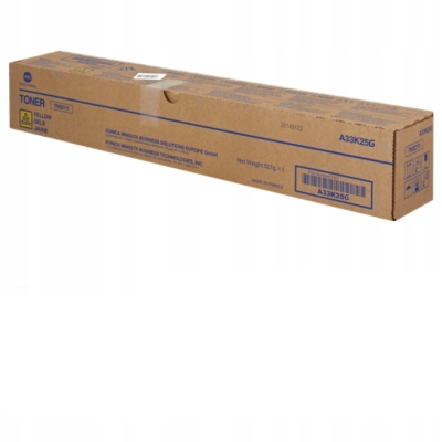 Konica Minolta TN-321Y (A33K25G) Yellow Original Toner - Bizhub C364 / C224