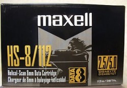 Maxell 8mm 112m 2.3GB/4.6GB HS-8/112 Data Kartusche