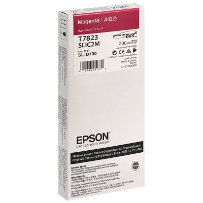 Epson C13T782300 (T7823) Magenta Original Cartridge - SL-D700