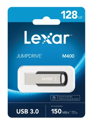 Lexar LJDM400128G-BNBNG JumpDrive M400 USB 3.0 150Mb/s USB 128GB Flash Memory
