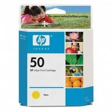HP 51650YE (50) Gelbe Originalpatrone - DesignJe