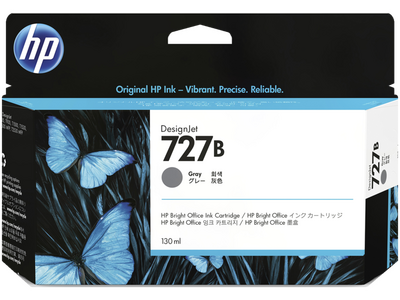 HP 727B (3WX15A) Gray Original Cartridge - DesignJet T1500
