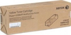 Xerox 106R01458 Yellow Original Toner - Phaser 6128N