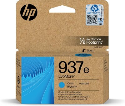 HP 4S6W6NE (937e) Mavi Orjinal Kartuş Yüksek Kapas