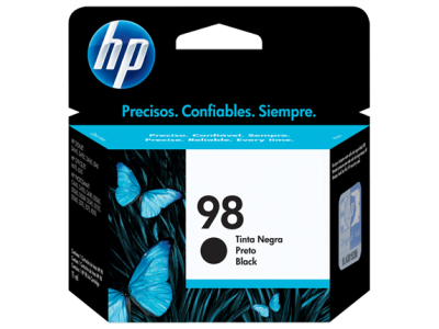 HP C9364WB (98) Schwarz, Originalpatrone (U)