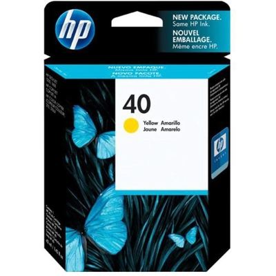 HP 51640Y (40) Yellow Original Cartridge - Deskjet 1200c (Ex)