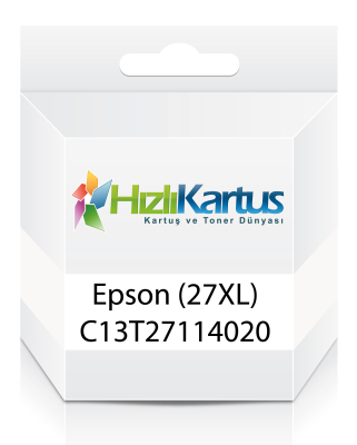 Epson C13T27114020 (27XL) Schwarze kompatible Tintenpatrone - WF-3620
