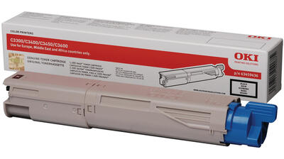 OKI 43459436 Black Original Toner - C3300 / C3400