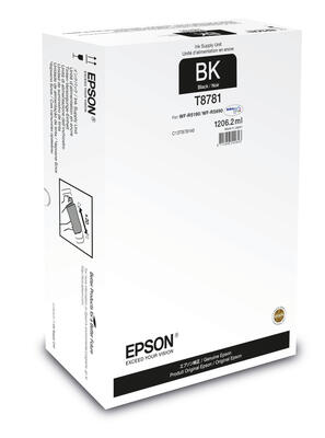 Epson C13T878140 (T8781XXL) Black Original Ink - WF-R5690DTWF (Ex)
