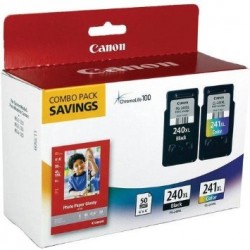 Canon PG-240XL / CL-241XL (5206B031) Siyah ve Ren