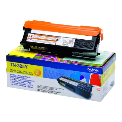 Brother TN-325Y Yellow Original Toner- DCP-9055 / HL-4140