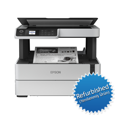 Epson C11CH43402 EcoTank M2170 Printer, Copier, Scanner, Wi-Fi, Tank Printer (Refurbished)