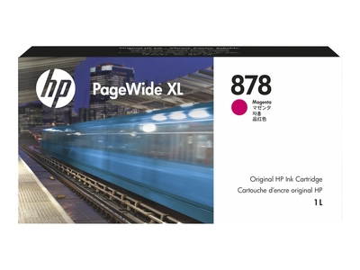 HP 878 (312Z3A) Magenta Original Cartridge - PageWide XL 8200