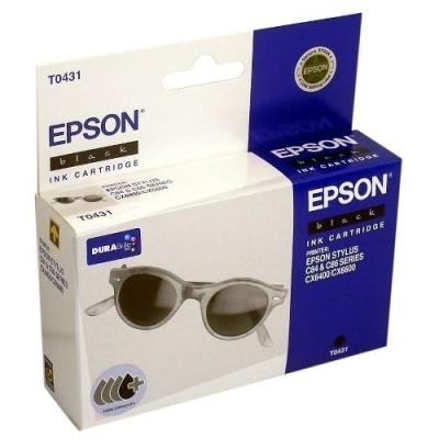 Epson C13T043140 (T0431) Schwarze Originalpatrone - Standard.