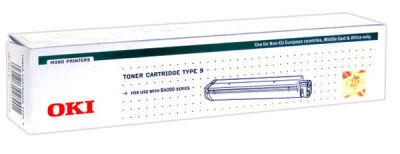OKI 01103409 Original Toner Typ 9 - B4000 (C)