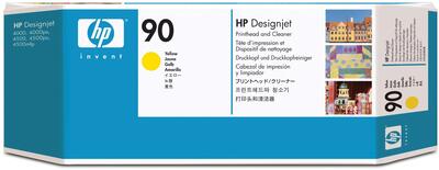 HP C5057A (90) Sarı Orjinal Kafa Kartuşu + Temizle