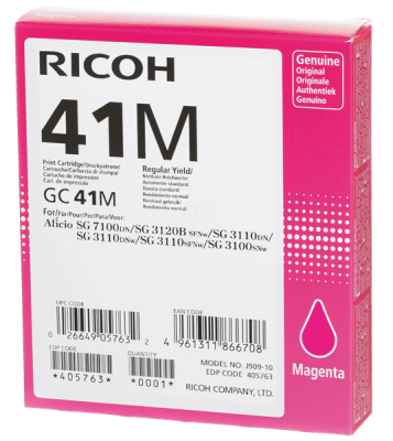 Ricoh GC-41M 405763 Kırmızı Orjinal Kartuş - SG311