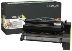 Lexmark 10B042Y Yellow Original Toner High Yield - C750 / X750