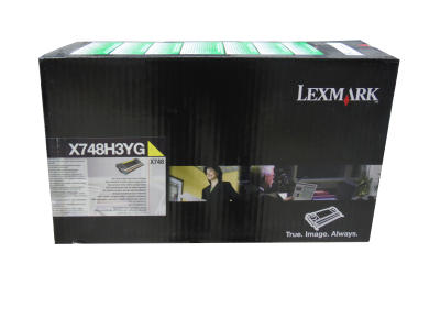 Lexmark X748H3YG Sarı Orjinal Toner - X748DE / X74