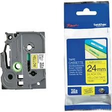 Brother TZe-651 Black On Yellow Label 24 mm - PT-1400