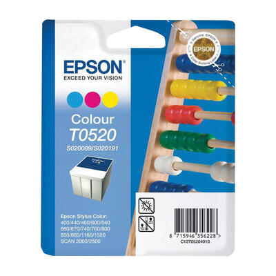 Epson C13T05204010 (T0520) Colour Original Ink - Stylus Colour 1160 (Ex)