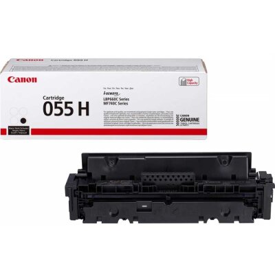 Canon CRG-055H (3020C004) Black Original Toner - LBP664Cdw / MF741Cdw