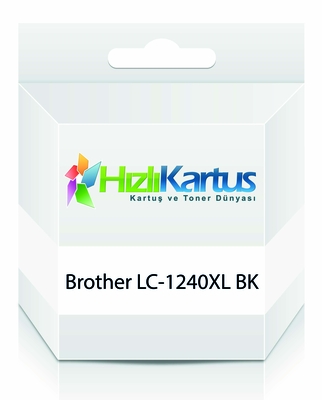 Brother LC-1240XL BK Schwarz Kompatible Kartusche - DCP-J525W