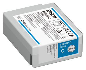 Epson SJIC42P-C Cyan Original Cartridge - C4000e (Ex)